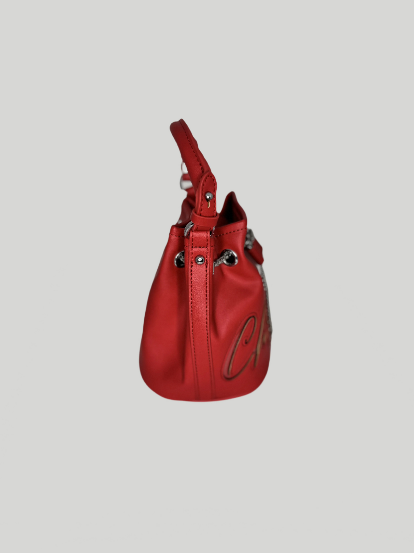 Little Red Bucket Bag