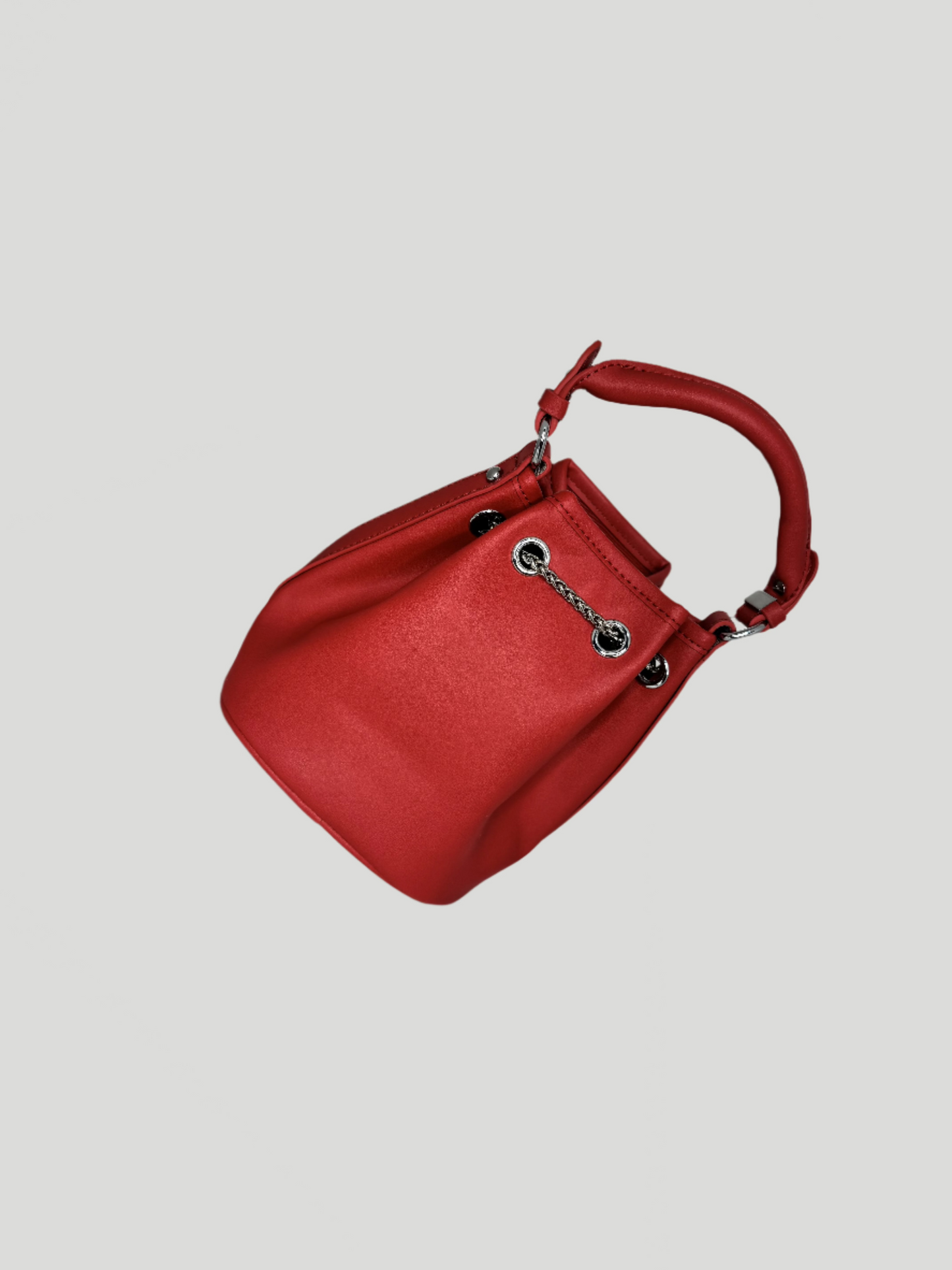 Little Red Bucket Bag
