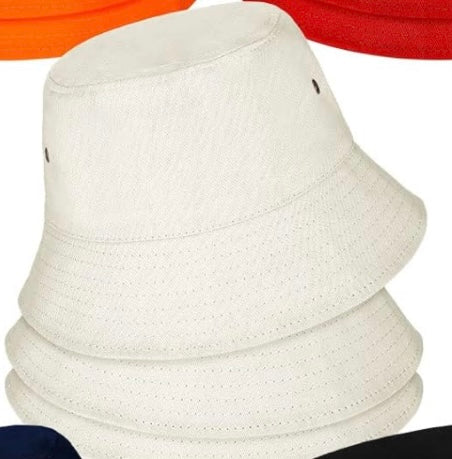 Kids Ivory Bucket Hat