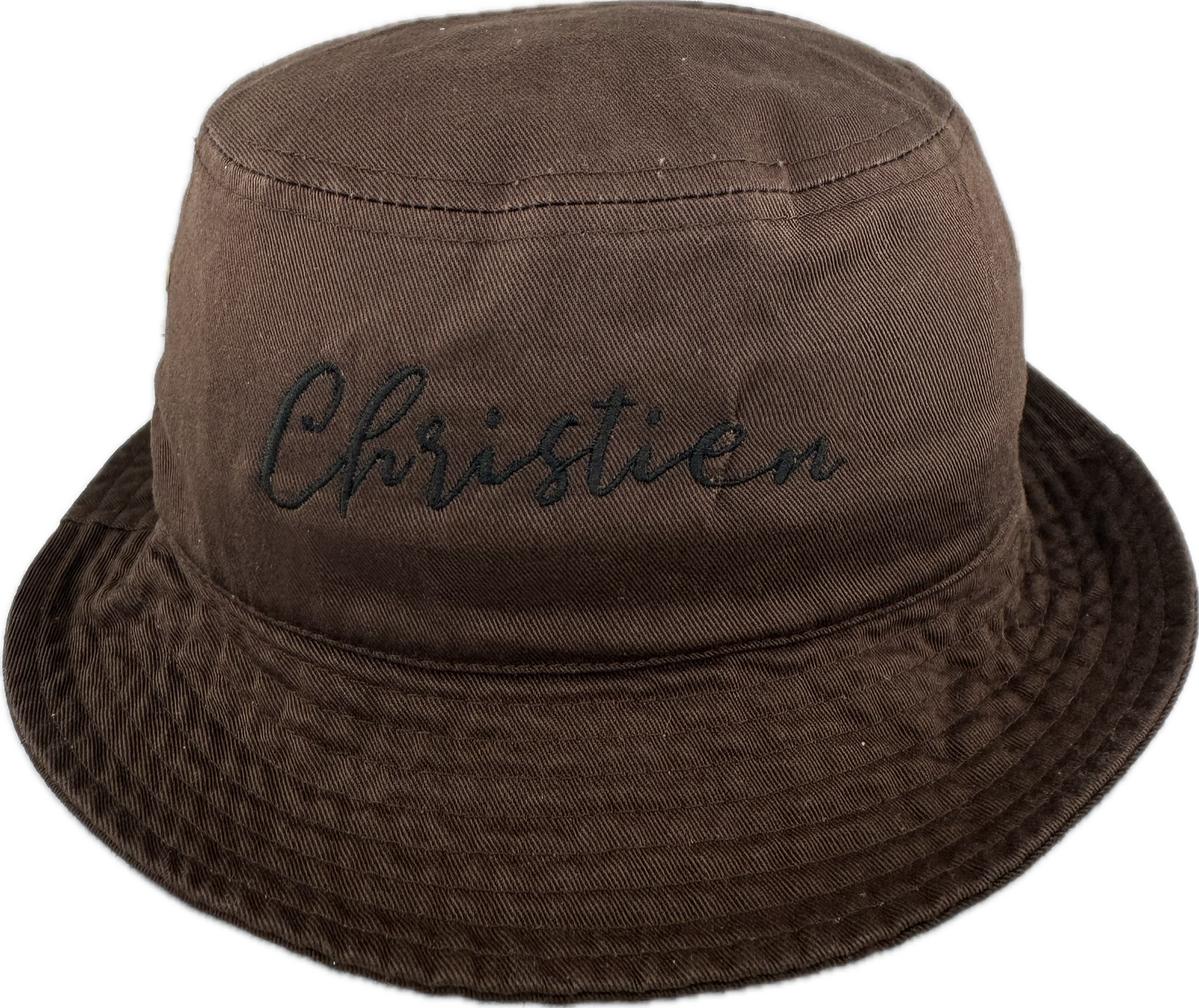 Brown Bucket Hat