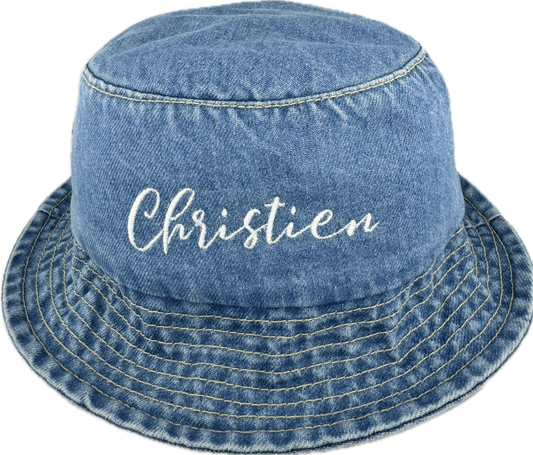 Denim Bucket Hat