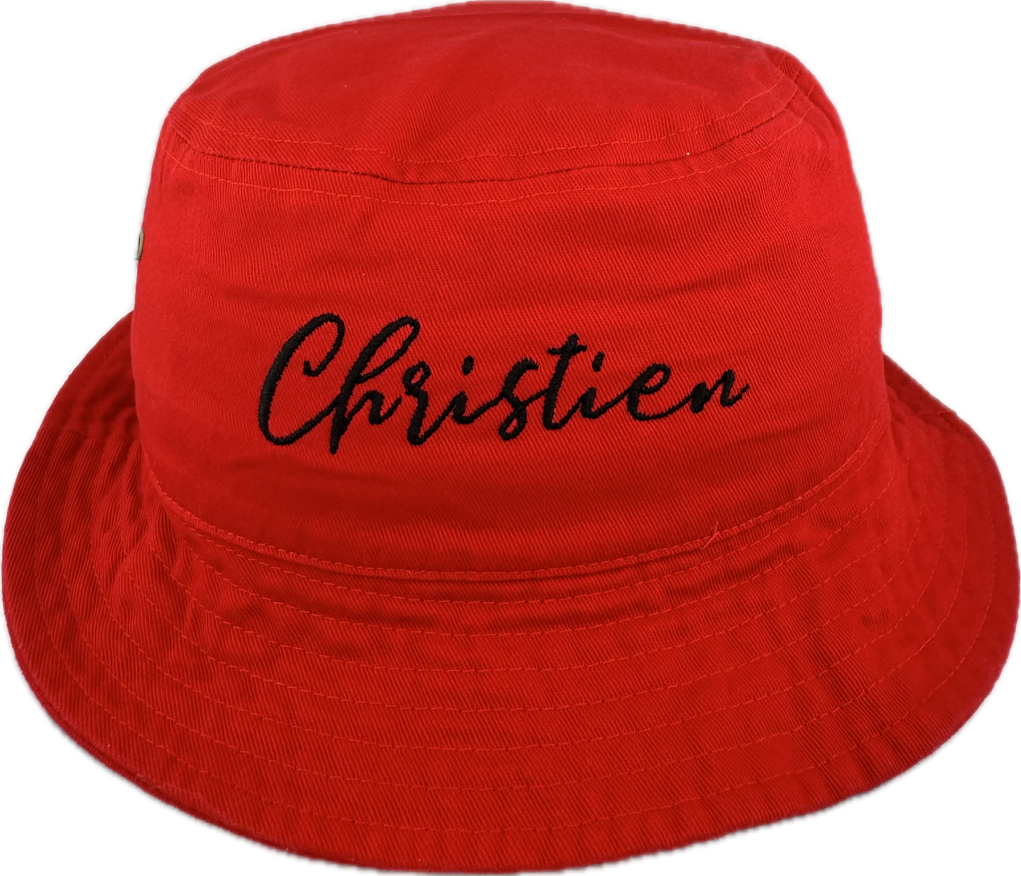 Red Bucket Hat