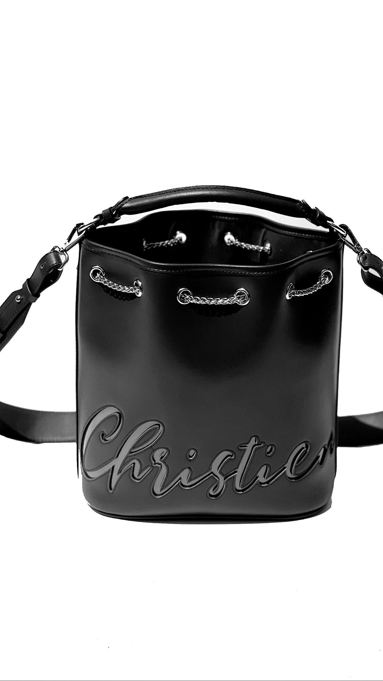 Christien large bucket backpack bag