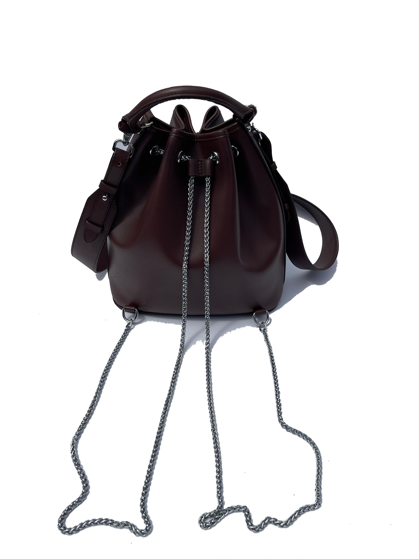 Christien large bucket backpack bag